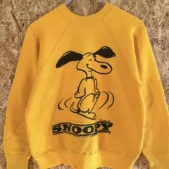 希少L! 60s spruce Lucy スウェット オリジナル スヌーピー 希少L! 60s spruce Lucy スウェット オリジナル スヌーピー 希少