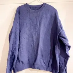 早い者勝ち✨【L】JBZ ネイビー トレーナー 長袖