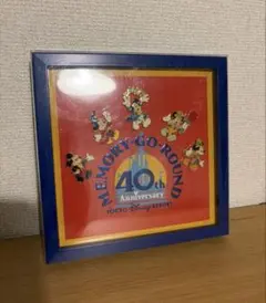 東京ディズニーリゾート 40周年記念　ピンバッチ