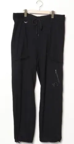 G*A様 【美品】Y-3 レーヨン トラックパンツ L 黒 ヨウジヤマモト アデのサムネイル