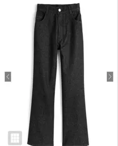 GRL セミフレアデニムパンツ［ai205］ブラック
