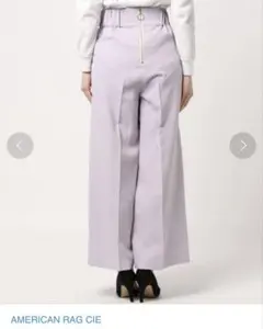 【新品】AMERICAN RAG CIE 後ろジップハイウエストパンツのサムネイル