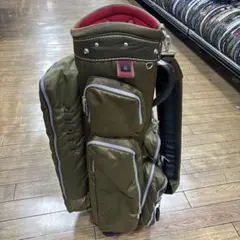 ONOFF ゴルフバッグ キャディバッグ カーキ