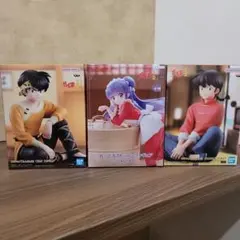 らんま1/2 早乙女乱馬・響良牙・シャンプー 3点セット