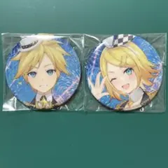 鏡音リン レン コネクトライブ 缶バッジ 初音ミク