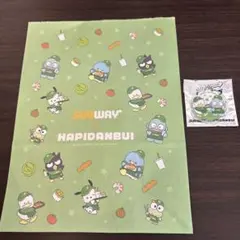 SUBWAY × はぴだんぶい　アクリルキーホルダー