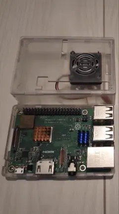 「完動品」Raspberry Pi 3 Model B+ 本体＋ファン付きケースのサムネイル