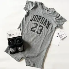 Jordan ジョーダン ロンパースとソックスのセット 0-6ヶ月