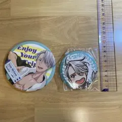 一番くじ ユーリ!!! on ICE H賞 ヴィクトル・ニキフォロフ 缶バッジ