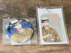 ヒプノシスマイク ヒプマイ 天谷奴零 缶バッジ ミラーアクリルキーホルダー くじ