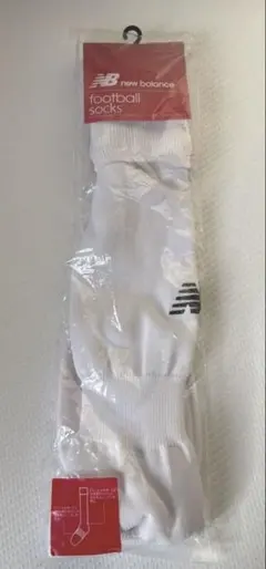 New Balance フットボールソックス ホワイト