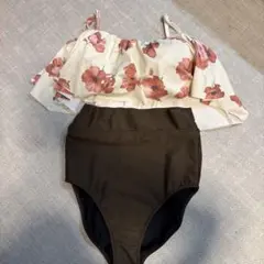 san-ai Resort 花柄セパレート水着 L-LLのサムネイル