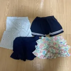 ハーフパンツ 4点セット 80cm〜95cm