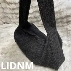 リドム ツイード ショルダーバッグ モヘア混 大容量 現行 完売 LIDNMのサムネイル