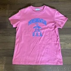 Munsingwear 半袖Tシャツ ピンク Lサイズのサムネイル