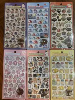 【正規品】ボンボンドロップシール　和柄6点セット