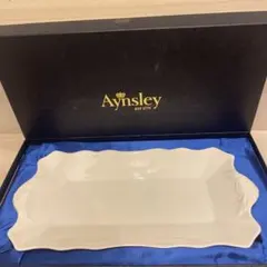 【新品、未使用】 エインズレイ　Aynsley サンドイッチプレート　イギリス製のサムネイル
