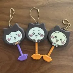ちいかわ　ラバーチャーム　3個セット　ハチワレ　うさぎ　ハロウィン　キーホルダーのサムネイル