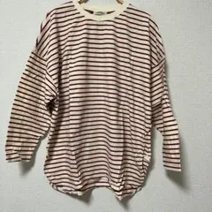 CUBE SUGAR ボーダーカットソー