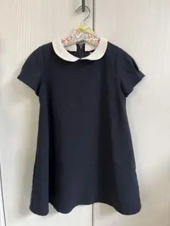 B:MING by BEAMS ネイビー 半袖 ワンピース 110cm