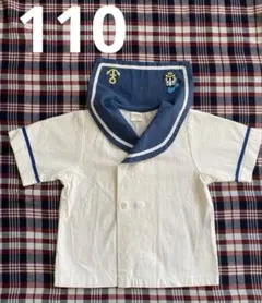 バースデイ　futafuta　ドナルドダック　セーラー半袖110