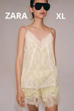 新品未使用　ZARA ZW COLLECTION レースジャカードトップス 新品未使用 ZARA ZW COLLECTION レースジャカードトップス - メルカリ