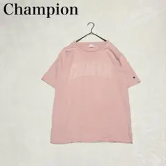 【チャンピオン】半袖Tシャツ（Ｌ）ビッグロゴ 英字 クルーネック シンプル