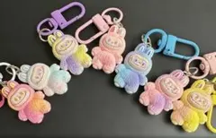 ラブブ！キャラクターキーホルダーセット 7個（渐变色）
