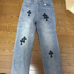 GALLIS ADDICTION クロスデニムパンツ