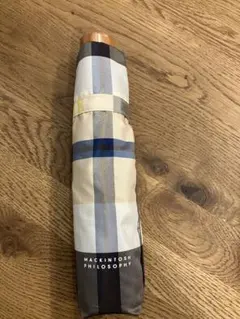 MACKINTOSH PHILOSOPHY 折りたたみ傘 チェック柄　超美品