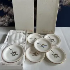 未使用 深川製磁 皿 5枚セット 唐子絵 - メルカリ