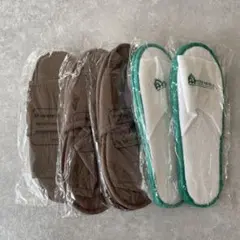 新品未使用【5個セット】使い捨てホテル用スリッパ5足セット