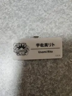 にじさんじ にじフェス 宇佐見リト 名札 ORANGE