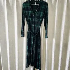 【ZARA】ロングシャツワンピースのサムネイル