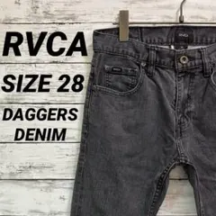 RVCA ルーカ DAGGERS DENIM ストレートフィット グレー 28のサムネイル