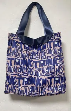 美品　ヒロココシノ　HIROKO KOSHINO LOGOプリントトートバック