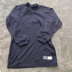 値下げ！ASICS BASEBALL 長袖アンダーシャツ ネイビー