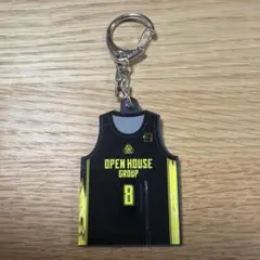 ユニフォーム型アクリルキーホルダー　#8 BLACKSHEAR JR選手