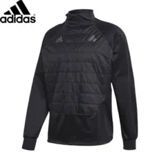 adidas ブラック ピステ・ウィンドブレーカー