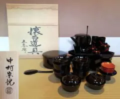 【茶事道具】中村宗悦造　茶懐石道具五客揃　茶懐石　懐石道具381 茶事道具】中村宗悦造 茶懐石道具五客揃 茶懐石 懐石道具381