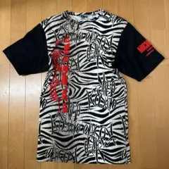 90s MICHIKO LONDON KOSHINO 柄Tシャツフロッキー