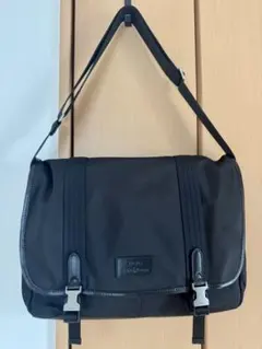 超希少　日本製ポロカントリー　Ralph Lauren　メッセンジャーバック　黒 超希少 日本製ポロカントリー Ralph Lauren メッセンジャー