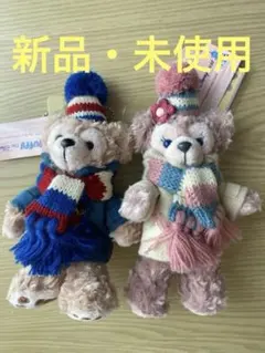 ダッフィー シェリーメイ ぬいぐるみバッジ セット