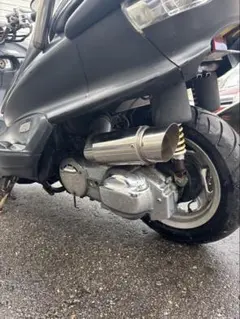 ROSSO マグザム マフラー　（バッフルが破損したため、ただいま溶接中） ROSSO マグザム マフラー バッフル破損を溶接済み - メルカリ