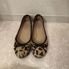 最終値下げ　プールサイド　ハラコ　パンプスのサムネイル