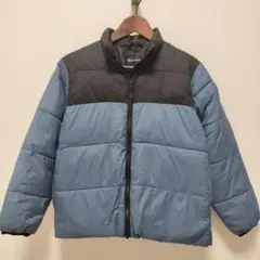 〈デビロック〉洗える！通園・通学におすすめ！ ファイバーダウン【150ブルー系】