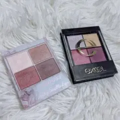 キャンメイク シルキースフレアイズ エクセル リアルクローズシャドウ 2点セット