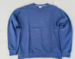 ね*こ様 ATHLETIC WORKS スウェット トレーナー ネイビー 紺 L