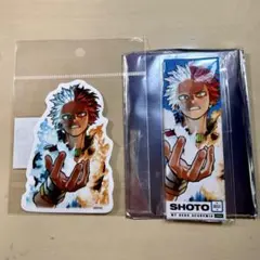 轟焦凍　ショート　ダイカットステッカー　僕のヒーローアカデミア　ジャンプショップ