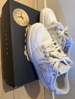 UNION × Nike Jordan 1 Low White Canvas